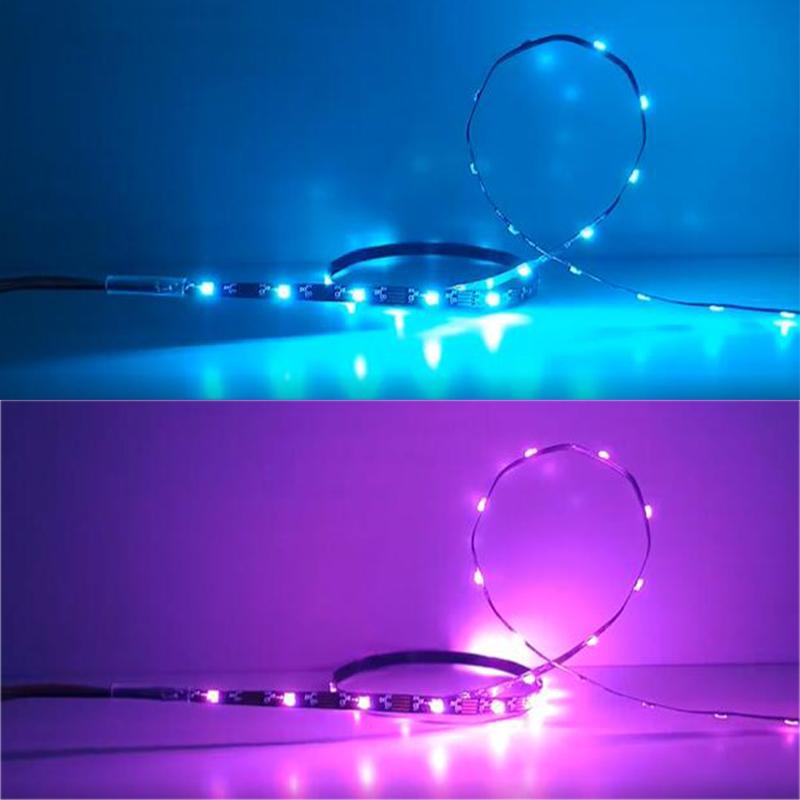 4mm APA102 Digital RGB LED Strip 5V - Individually Addressable 4mm APA102 Digital RGB LED Strip 5V - Individually Addressable